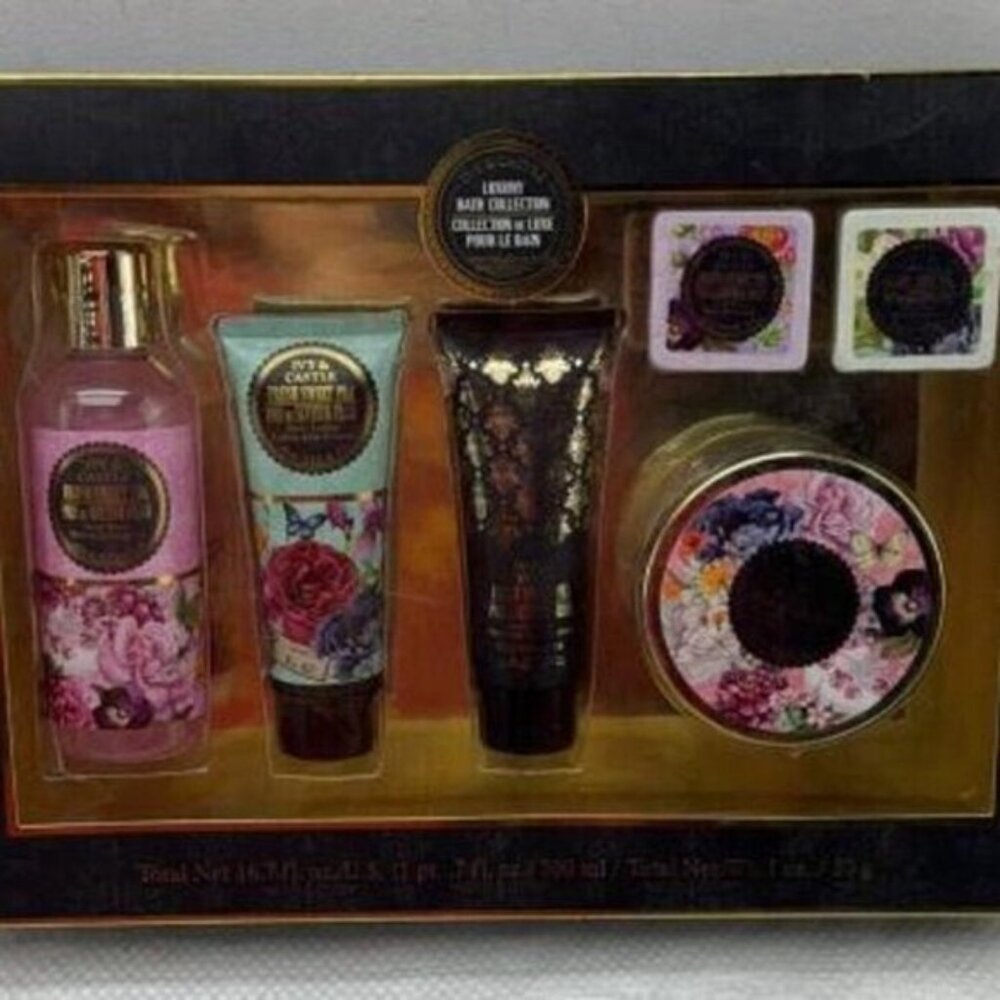 Ivy & Castle Bath Collection Gift Set Self Care Clean Beauty Pampering Luxury